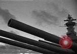 Image of USS Missouri fires on coastal positions Korea, 1950, second 37 stock footage video 65675052172