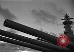 Image of USS Missouri fires on coastal positions Korea, 1950, second 38 stock footage video 65675052172