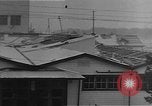 Immagine di Typhoon hits United States Army Base Sakai Giappone, 1950, secondo 40 filmato di repertorio 65675052173