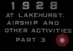 Immagine di LZ-127 Graf Zeppelin dirigibile Lakehurst New Jersey USA, 1928, secondo 3 filmato di repertorio 65675052188