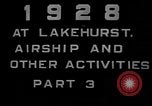 Immagine di LZ-127 Graf Zeppelin dirigibile Lakehurst New Jersey USA, 1928, secondo 4 filmato di repertorio 65675052188