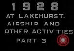 Immagine di LZ-127 Graf Zeppelin dirigibile Lakehurst New Jersey USA, 1928, secondo 5 filmato di repertorio 65675052188