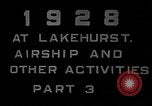 Immagine di LZ-127 Graf Zeppelin dirigibile Lakehurst New Jersey USA, 1928, secondo 11 filmato di repertorio 65675052188
