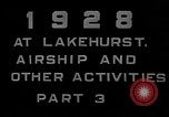 Immagine di LZ-127 Graf Zeppelin dirigibile Lakehurst New Jersey USA, 1928, secondo 13 filmato di repertorio 65675052188