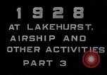 Immagine di LZ-127 Graf Zeppelin dirigibile Lakehurst New Jersey USA, 1928, secondo 14 filmato di repertorio 65675052188
