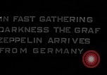 Immagine di LZ-127 Graf Zeppelin dirigibile Lakehurst New Jersey USA, 1928, secondo 27 filmato di repertorio 65675052188