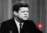 Standbild John F Kennedy fordert Gebet Washington DC USA, 1962, aus Sekunde 50 historischem Filmmaterial Videoclip 65675052196