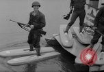Image of troops walking on water Washington DC USA, 1962, second 10 stock footage video 65675052198