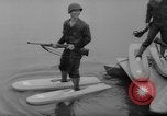 Image of troops walking on water Washington DC USA, 1962, second 11 stock footage video 65675052198