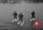 Image of troops walking on water Washington DC USA, 1962, second 17 stock footage video 65675052198