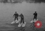 Image of troops walking on water Washington DC USA, 1962, second 18 stock footage video 65675052198
