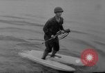 Image of troops walking on water Washington DC USA, 1962, second 23 stock footage video 65675052198