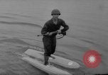 Image of troops walking on water Washington DC USA, 1962, second 24 stock footage video 65675052198