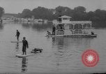 Image of troops walking on water Washington DC USA, 1962, second 30 stock footage video 65675052198
