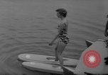 Image of troops walking on water Washington DC USA, 1962, second 47 stock footage video 65675052198