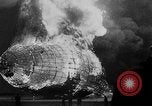 Image of LZ-129 Hindenburg airship disaster Lakehurst New Jersey USA, 1937, second 47 stock footage video 65675052200
