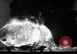 Image of LZ-129 Hindenburg airship disaster Lakehurst New Jersey USA, 1937, second 48 stock footage video 65675052200