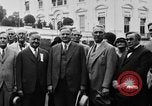 Image of Texas delegation visits President Hoover Washington DC USA, 1929, second 15 stock footage video 65675052213
