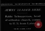 Image of Rabi Schnayerson New York United States USA, 1929, second 4 stock footage video 65675052215