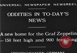 Image of newly constructed airship hangar Friedrichshafen Germany, 1929, second 3 stock footage video 65675052216