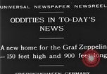 Image of newly constructed airship hangar Friedrichshafen Germany, 1929, second 4 stock footage video 65675052216