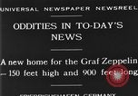 Image of newly constructed airship hangar Friedrichshafen Germany, 1929, second 5 stock footage video 65675052216