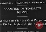 Image of newly constructed airship hangar Friedrichshafen Germany, 1929, second 6 stock footage video 65675052216