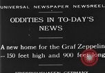 Image of newly constructed airship hangar Friedrichshafen Germany, 1929, second 7 stock footage video 65675052216
