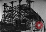 Image of newly constructed airship hangar Friedrichshafen Germany, 1929, second 11 stock footage video 65675052216