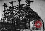 Image of newly constructed airship hangar Friedrichshafen Germany, 1929, second 12 stock footage video 65675052216