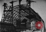 Image of newly constructed airship hangar Friedrichshafen Germany, 1929, second 13 stock footage video 65675052216