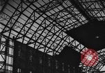 Image of newly constructed airship hangar Friedrichshafen Germany, 1929, second 14 stock footage video 65675052216