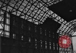 Image of newly constructed airship hangar Friedrichshafen Germany, 1929, second 20 stock footage video 65675052216