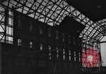 Image of newly constructed airship hangar Friedrichshafen Germany, 1929, second 22 stock footage video 65675052216