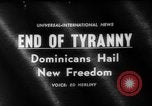 Image of President Joaquin Balaguer Dominican Republic, 1961, second 1 stock footage video 65675052217
