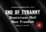 Image of President Joaquin Balaguer Dominican Republic, 1961, second 3 stock footage video 65675052217