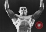 Image of body builders Germany, 1961, second 51 stock footage video 65675052220