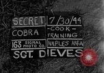 Image of Cobra Division Naples Italy, 1944, second 1 stock footage video 65675052245