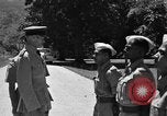 Image maréchal britannique Sir Keith Park Kandy Ceylan, 1945, de la seconde 61 séquences d'archives historiques vidéo 65675052249