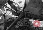 Image of Crashed Piper Cub (L-4) airplane prepared for towing Italy, 1944, second 25 stock footage video 65675052267