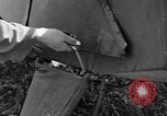 Image of Crashed Piper Cub (L-4) airplane prepared for towing Italy, 1944, second 35 stock footage video 65675052267
