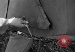 Image of Crashed Piper Cub (L-4) airplane prepared for towing Italy, 1944, second 37 stock footage video 65675052267