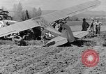 Image of Crashed Piper Cub (L-4) airplane prepared for towing Italy, 1944, second 44 stock footage video 65675052267