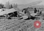 Image of Crashed Piper Cub (L-4) airplane prepared for towing Italy, 1944, second 45 stock footage video 65675052267