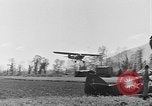 Image of Crashed Piper Cub (L-4) airplane prepared for towing Italy, 1944, second 56 stock footage video 65675052267