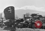 Image of Crashed Piper Cub (L-4) airplane prepared for towing Italy, 1944, second 58 stock footage video 65675052267