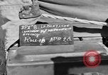 Image of Inverted US Army Stinson L-5 plane on field Italy, 1944, second 3 stock footage video 65675052268