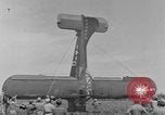 Image of Inverted US Army Stinson L-5 plane on field Italy, 1944, second 53 stock footage video 65675052268