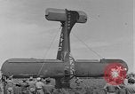 Image of Inverted US Army Stinson L-5 plane on field Italy, 1944, second 54 stock footage video 65675052268
