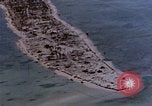 Image of aerial view of Tarawa Atoll Tarawa Gilbert Islands, 1943, second 3 stock footage video 65675052289